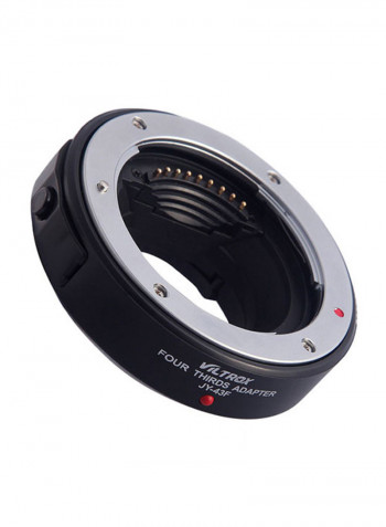 Autofocus Four Thirds Mount Adapter Black