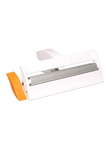 Paper Crimper White/Grey/Orange