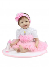 Cute Reborn Baby Doll With Mat And Bottle 22بوصة تقييمات Cute Reborn Baby Doll With Mat And Bottle 22بوصة