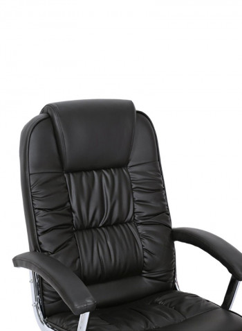 Office Chair With Wheels Black 85x65x85centimeter