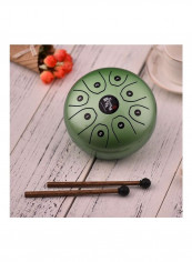 8-Tone Tongue Drum With Carry Case