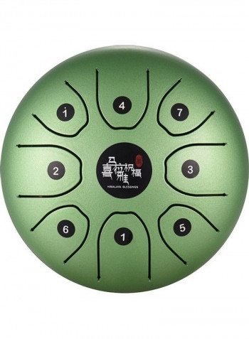 8-Tone Tongue Drum With Carry Case
