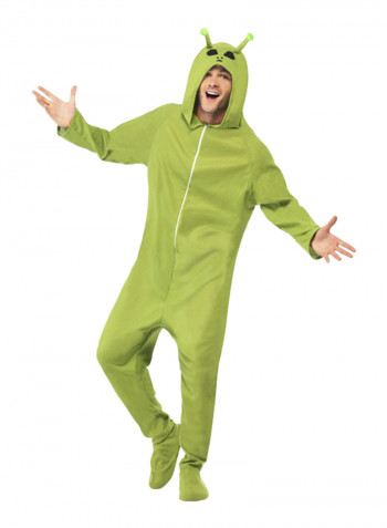 Hooded Alien Costume M