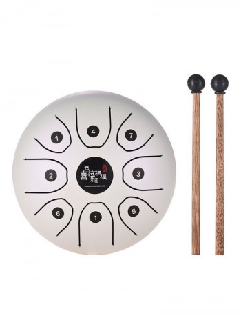 8-Tone Tongue Drum Set