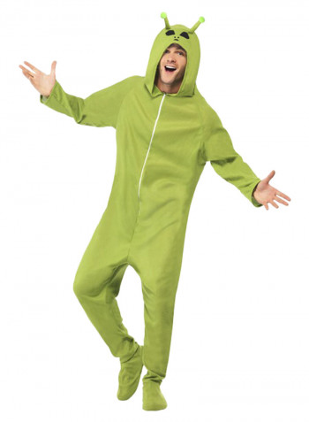 Hooded Alien Costume S