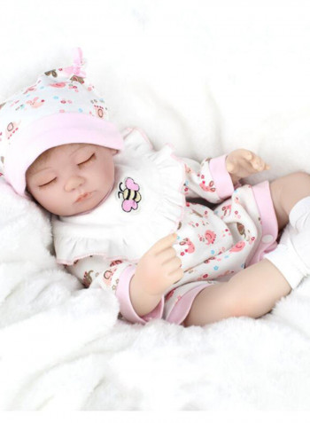 Reborn Sleeping Baby Doll With Lovely Outfit 16inch