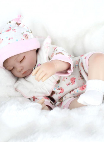 Reborn Sleeping Baby Doll With Lovely Outfit 16inch