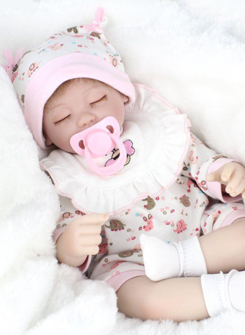 Reborn Sleeping Baby Doll With Lovely Outfit 16inch