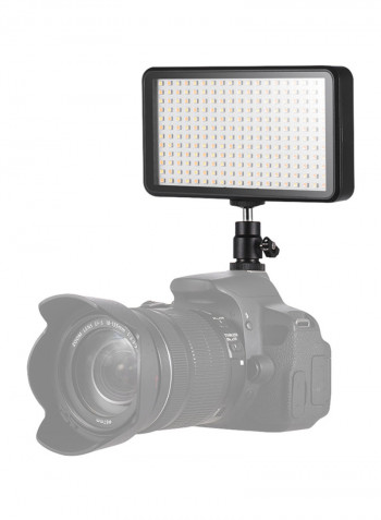 Pack Of 2 LED Video Light Bracket Kit Black