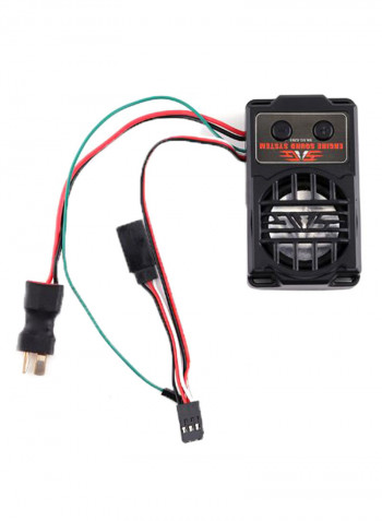 2-In-1 Engine Simulation Sound System Loudspeaker for RC Car