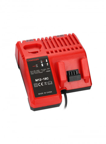 Li-ion Battery Charger Red