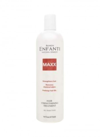 Enfanti Natural Remedy Maxx Hair Strengthening Treatment 16ounce