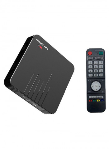 N5 Max Android TV Set Top Box With Remote WT2030 Black