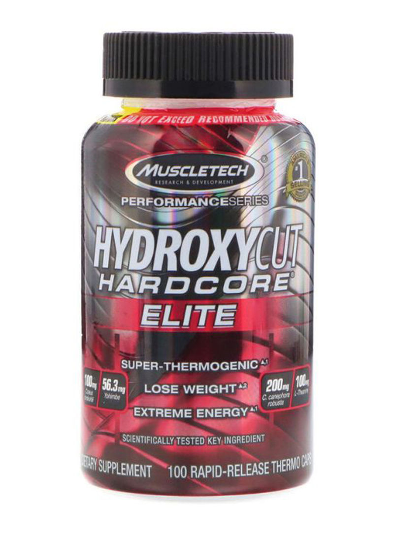 Performance Series Hydroxycut Hardcore Elite - 100 Rapid-Release Thermo Caps