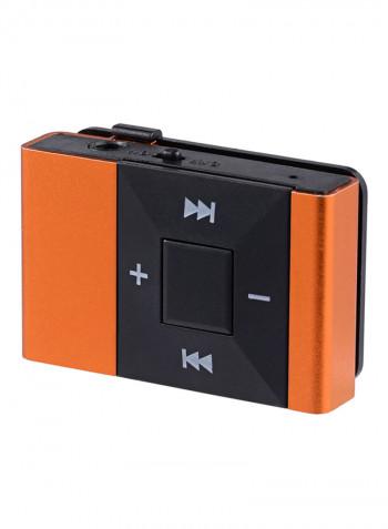 Mini Clip MP3 Music Player HQ-NO2879707 Sweet Orange/Black