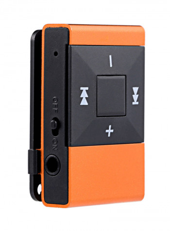 Mini Clip MP3 Music Player HQ-NO2879707 Sweet Orange/Black