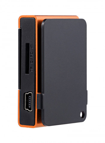 Mini Clip MP3 Music Player HQ-NO2879707 Sweet Orange/Black