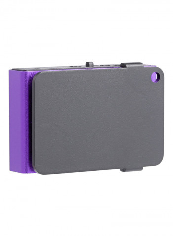 Mini Clip MP3 Music Player HQ-NO2879708 Purple/Black