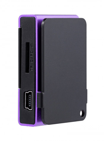 Mini Clip MP3 Music Player HQ-NO2879708 Purple/Black