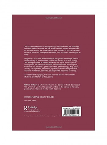 The Biological Basis Of Mental Health Paperback