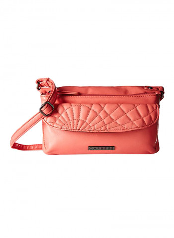 Polyester Blend Crossbody Bag SGVERSMRED Red