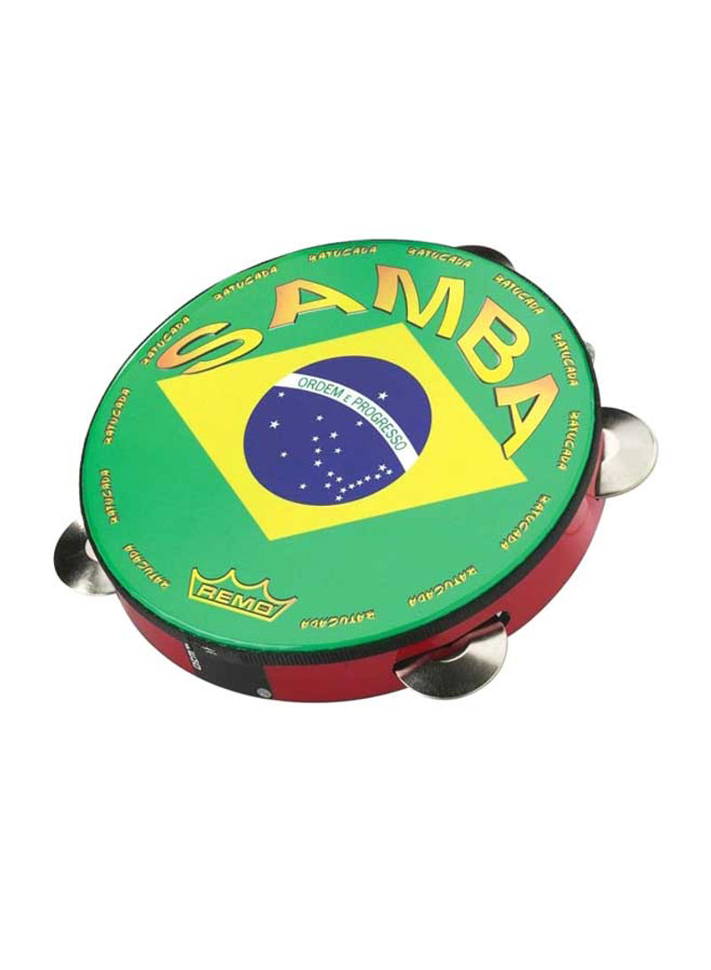 Valencia Samba Printed Pandeiro Drum 10-Inch