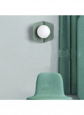 Warm Light LED5W Wall Lamp Green 40*40*15centimeter