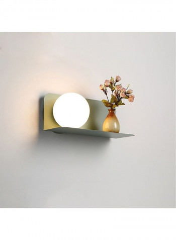 LED Bedroom Wall Lamp Green 40 x 40 x 15centimeter