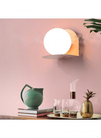LED5W Macaron Creative Bedroom Wall Lamp Pink 40*40*15centimeter
