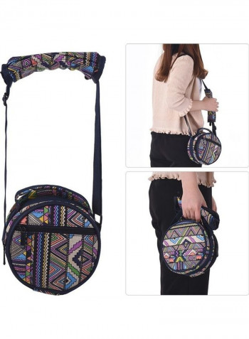 8-Tone Steel Tongue Drum With Carry Bag