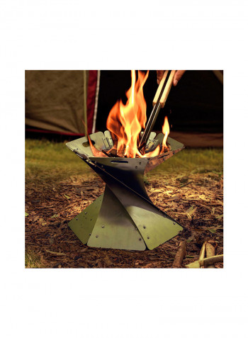 Outdoor Campfire Foldable Fire Pit 45x3x43سنتيمتر