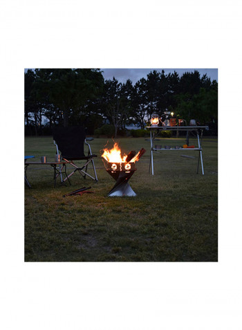 Outdoor Campfire Foldable Fire Pit 45x3x43سنتيمتر