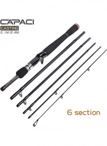 6-Piece Lure Rod 46x46x46cm