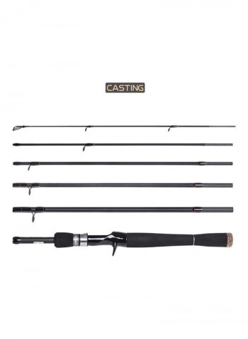 6-Piece Lure Rod 46x46x46cm