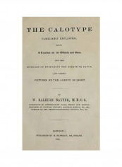 The Calotype, Familiarly Explained Hardcover تقييمات The Calotype, Familiarly Explained Hardcover