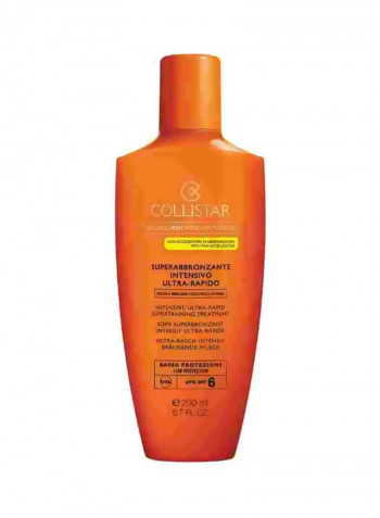 مستحضر علاجي للتسمير الفائق المكثف ألترا رابيدو بعامل حماية من الشمس SPF6 200مل