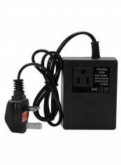 Voltage Step Down Transformer Power Adapter Black