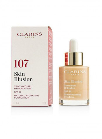 Skin Illusion Natural Hydrating Foundation SPF15 107