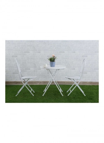 3-Piece Ishana Lounge Set White