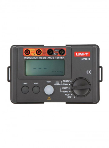 Insulation Resistance Tester Black 150x100x71millimeter
