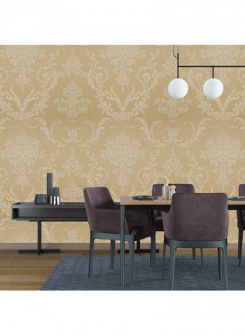 Fabric  Wallpaper Brown 53x1000centimeter