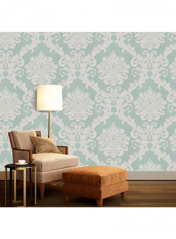 Fabric  Wallpaper Green 53x1000centimeter