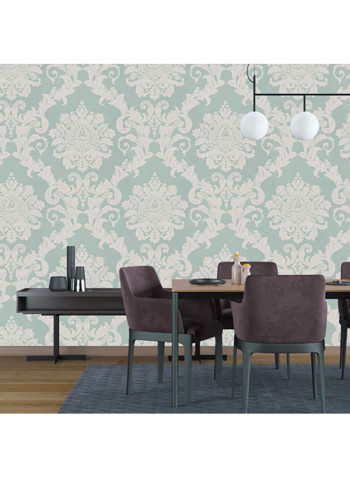 Fabric  Wallpaper Green 53x1000centimeter