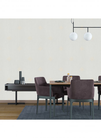 Fabric  Wallpaper Grey 53x1000centimeter