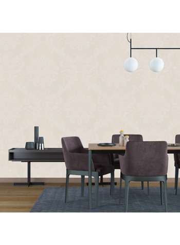Fabric  Wallpaper Light Brown 53x1000centimeter