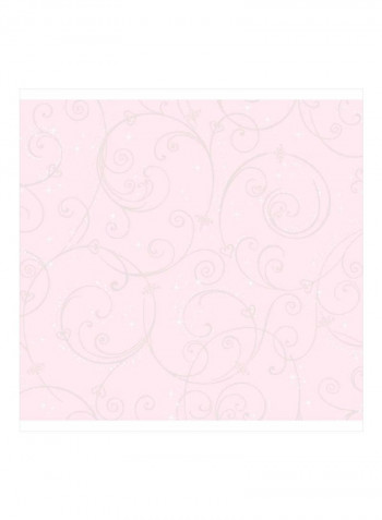 Printed Wallpaper Pink 68x823cm
