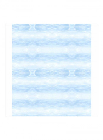 Printed Wallpaper Blue 52x1000cm