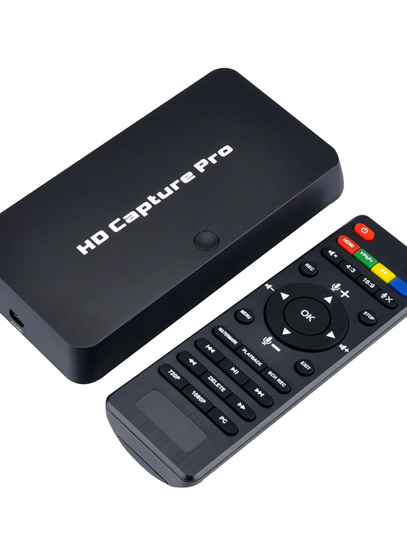 ezcap295 HD Video Capture Pro With Remote Control V3312EU_P Black