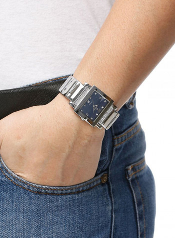 Men's Water Resistant Stainless Steel Analog Watch GMS551WE