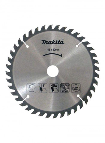 Mitre Saw Blade Silver/Black 210millimeter